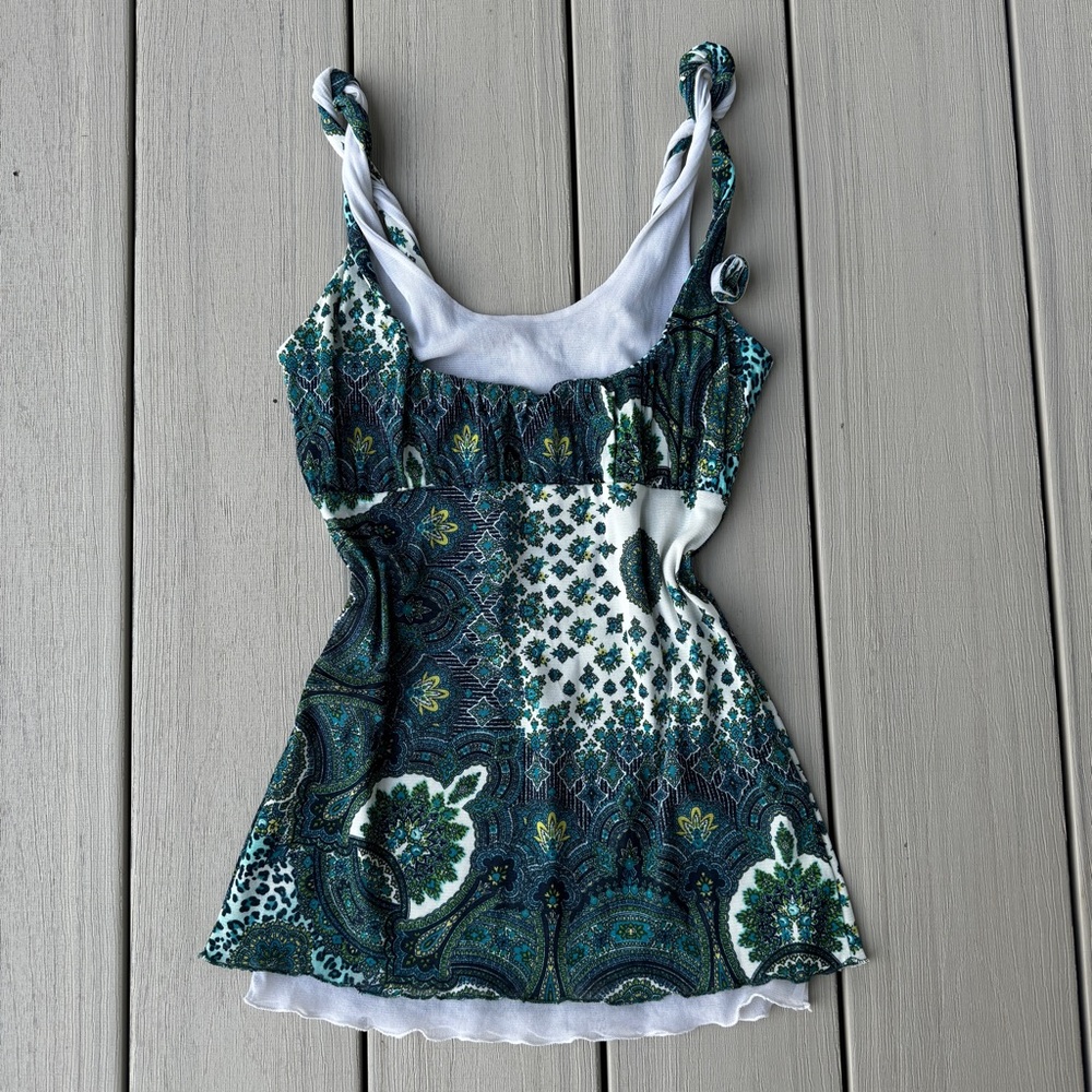 Cute Y2K Layered Tank
